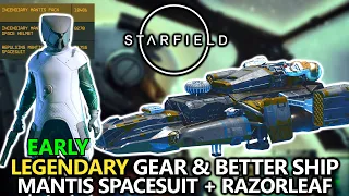 Starfield - Legendary Spacesuit & Upgraded Ship EARLY - Mantis Side Mission for Razorleaf