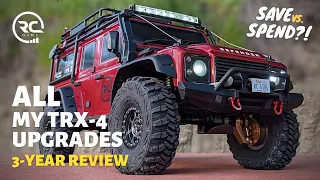 ALL my TRX-4 upgrades! Where to SPEND vs. SAVE