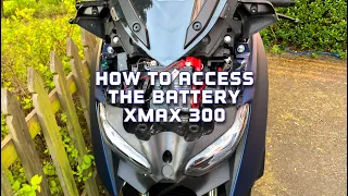Yamaha XMAX 300 Battery | 4K