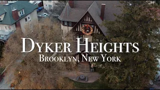 Ep 14 Dyker Heights - STREETS BY AIR - Brooklyn, NY - NYC Drone Footage