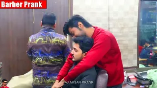 barber prank || BY AJ-AHSAN ||