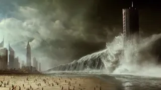 Geostorm | Massive Tsunami on Dubai| movie clips | best scene | world disaster | hd |