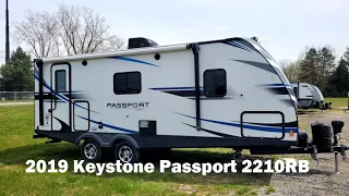 2019 Keystone Passport 2210RB orientation