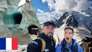 Am jucat periculos in Mont Blanc: august la zapada si printre ghetari 🥶