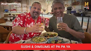 Rocky Eats Sushi & Dimsums at Pa Pa Ya | #RoadTrippinWithRocky S6 | D03V05