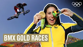 Every BMX 🥇Medal Race at the Olympics since 2008!