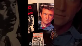 Lethal weapon laser video disc and vhs