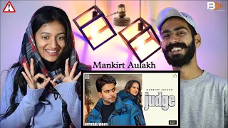 Reaction On : Judge ~ Mankirt Aulakh | Roopi Gill | Judge Mankirt Aulakh Reaction | Beat Blaster