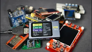 Testing power consumption of more than 20 development board