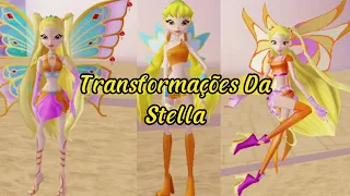 Transformações Da Stella No "Poder Mágico Glamouroso"/Roblox