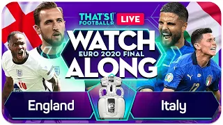 ENGLAND vs ITALY LIVE EURO 202O Final Watchalong Mark GOLDBRIDGE LIVE