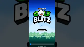 Golf blitz connection fix