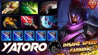 Yatoro Anti-Mage Insane Speed Farming - Dota 2 Pro Gameplay [Watch & Learn]