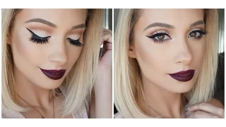 Maroon Valentines Day Makeup Tutorial | Nicol Concilio