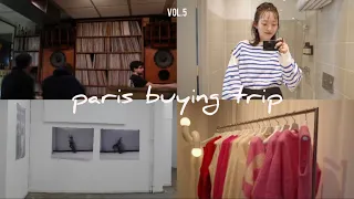 【Vlog 5】paris buying trip🇫🇷 購入品紹介🛒/買い付けの様子/食べたもの etc...