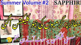 Sapphire New Summer Collection 2024 Sapphire Summer Volume# 2 2024 | Sapphire Unstitched Vol'2