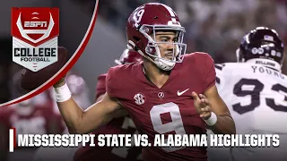 Mississippi State Bulldogs vs. Alabama Crimson Tide | Full Game Highlights