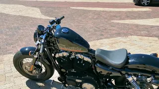 Harley Davidson | South Africa | Forty-Eight /48 | custom Sportster | Vance & Hines