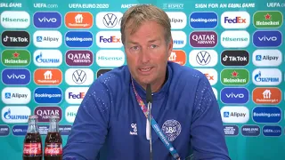 Kasper Hjulmand - Wales v Denmark - Pre-Match Press Conference - Round Of 16 - Euro 2020