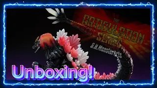 S.H. Monsterarts SpaceGodzilla Fukusoka Decisive Battle Ver. Unboxing and Review