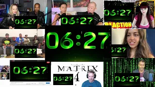 The MATRIX 4 : RESURRECTION Teaser Trailer Reaction Mashup