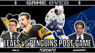 Maple Leafs vs Pittsburgh Penguins Post Game Analysis - Nov 25, 2023 | Game Over: Toronto