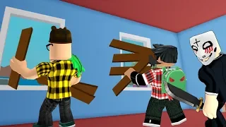 ROBLOX: VELHOTE E NOVOTE FICARAM PRESOS NUMA CASA GIGANTE E FORAM ATACADOS!