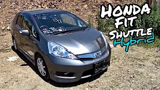 Обзор Honda Fit Shuttle HYBRID! 🚗 За эти деньги?! ЛУЧШИЙ🤩