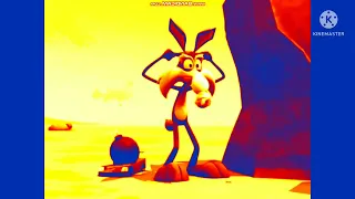 Wile E. Coyote and Roadrunner - Remote Out of Control In Robot Flip