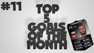 FIFA 14 | Top 5 Goals of the Month #11 | SKILLING FROM OWN HALF!