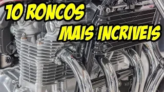 OS 10 RONCOS DE MOTOS 4 CILINDROS MAIS INCRIVEIS