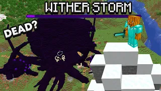 The WRONG way to kill the Wither Storm!