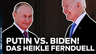 UKRAINE-KRIEG: Das spannungsgeladene Fernduell zwischen Joe Biden und Wladimir Putin!