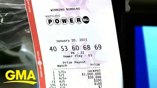 Mystery person wins $731M jackpot l GMA