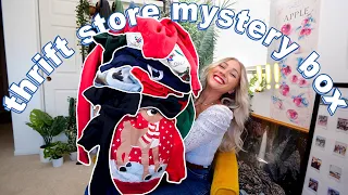 I spent $174 on a THRIFT STORE MYSTERY BOX so you don't have to | BIGGEST THRIFT HAUL EVER +40 items