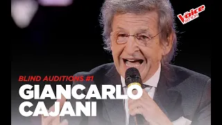 Giancarlo Cajani  "Uno su mille" - Blind Auditions #1 - The Voice Senior