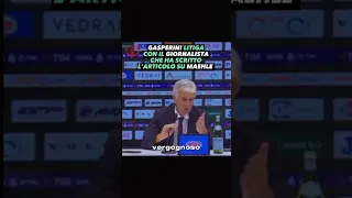 😱GASPERINI Caccia Dalla Conferenza Il GIORNALISTA di MAEHLE | #shorts | #gasperini | #seriea