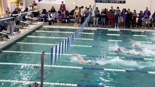 Marshall Odom - 50 Free - 20.32    FHS pool and Mustang Record