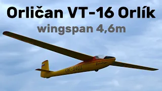 VT-16 Orlik | 4,6m scale RC glider | 4K | Hat 2023