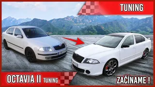 🚘 Začíname !!! / #Škoda Octavia II / Tuning