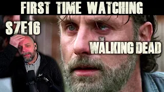 *THE WALKING DEAD S7E16* (The First Day of the Rest of Your Life) - FIRST TIME WATCHING - REACTION!