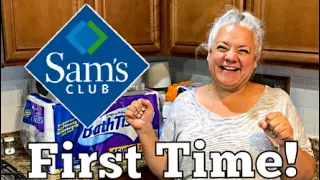 SAM’S CLUB GROCERY HAUL | First Time at Sam’s Club