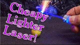 Amazing Cheapy Lighter Laser Burner!