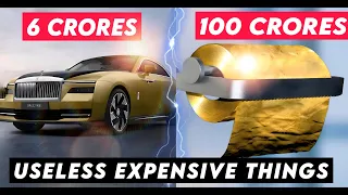 8 Expensive Useless Things Billionaires Spend Their Money On! | Top 10 most expensive useless things