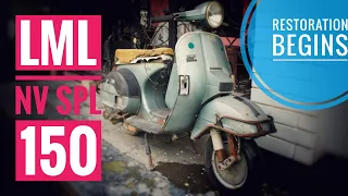 Y2K LML NV Spl Xpress 5 Restoration, Part 1 | Desi Motard | BLOOPERS !!!