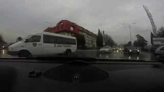 Rainy day - Podgorica [GoPro]