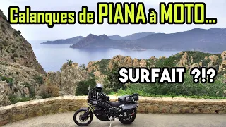 Calanques de Piana : SURFAIT ?!? Corse à moto avec ma 700 Ténéré - EP06