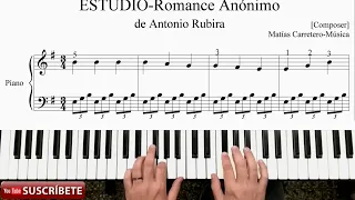 Romance D´Amour - Piano Solo - PARTITURA