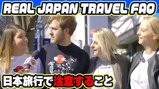 Japan travel tips of Foreigners in Japan