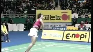 yonex korea super series 2008 Mi ZHOU vs Lan LU 3 YONEX KOREA SUPER SERIES 2008 Final1